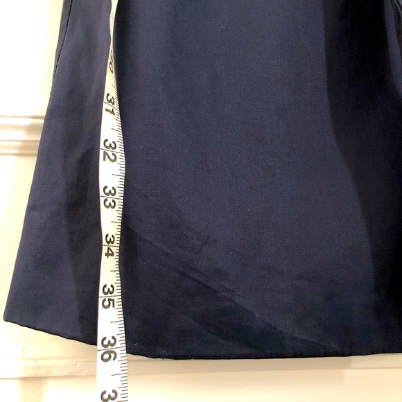 Banana Republic trench coat in navy color size xs - Picture 2 of 3